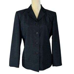 LARRY LEVINE Women Suits jacket lined light blazer Size 10